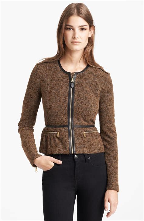 burberry brit peplum jacket|Burberry clothing website.